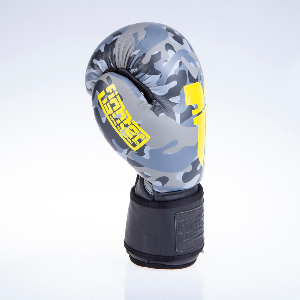 Fighter Boxhandschuhe SIAM – grau camouflage, FBG-003C