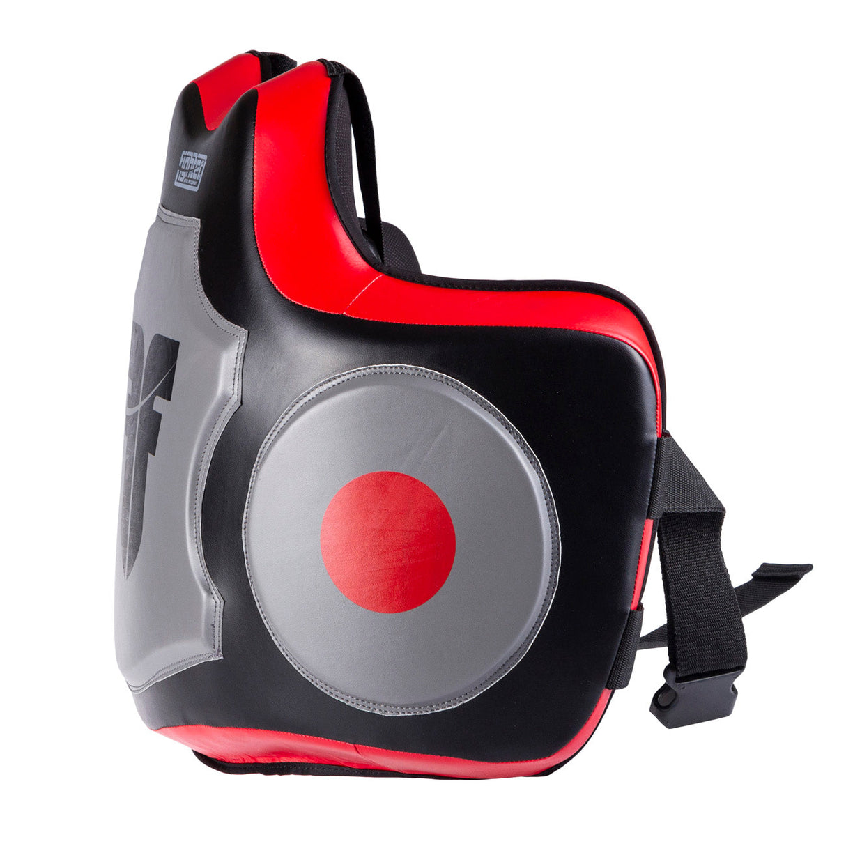 Bauchpolster Fighter Target – schwarz/rot, FBP-011