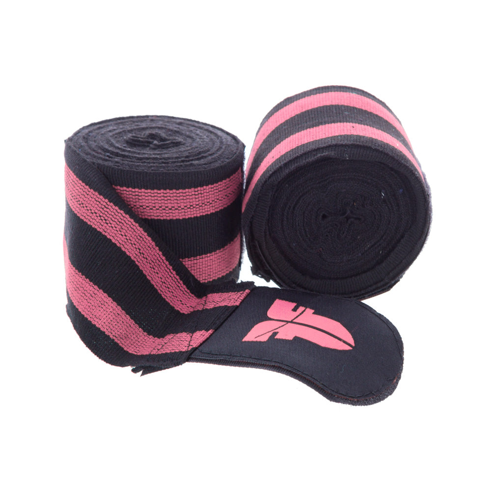 Fighter Handbandagen – schwarz/rosa, BAND F PINK