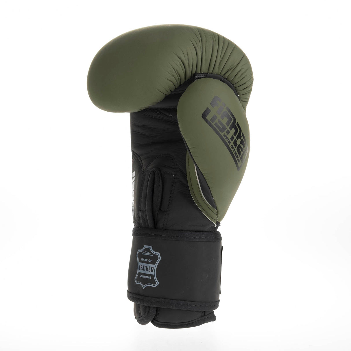 Fighter Boxhandschuhe SIAM – matt khaki, FBG-003KB
