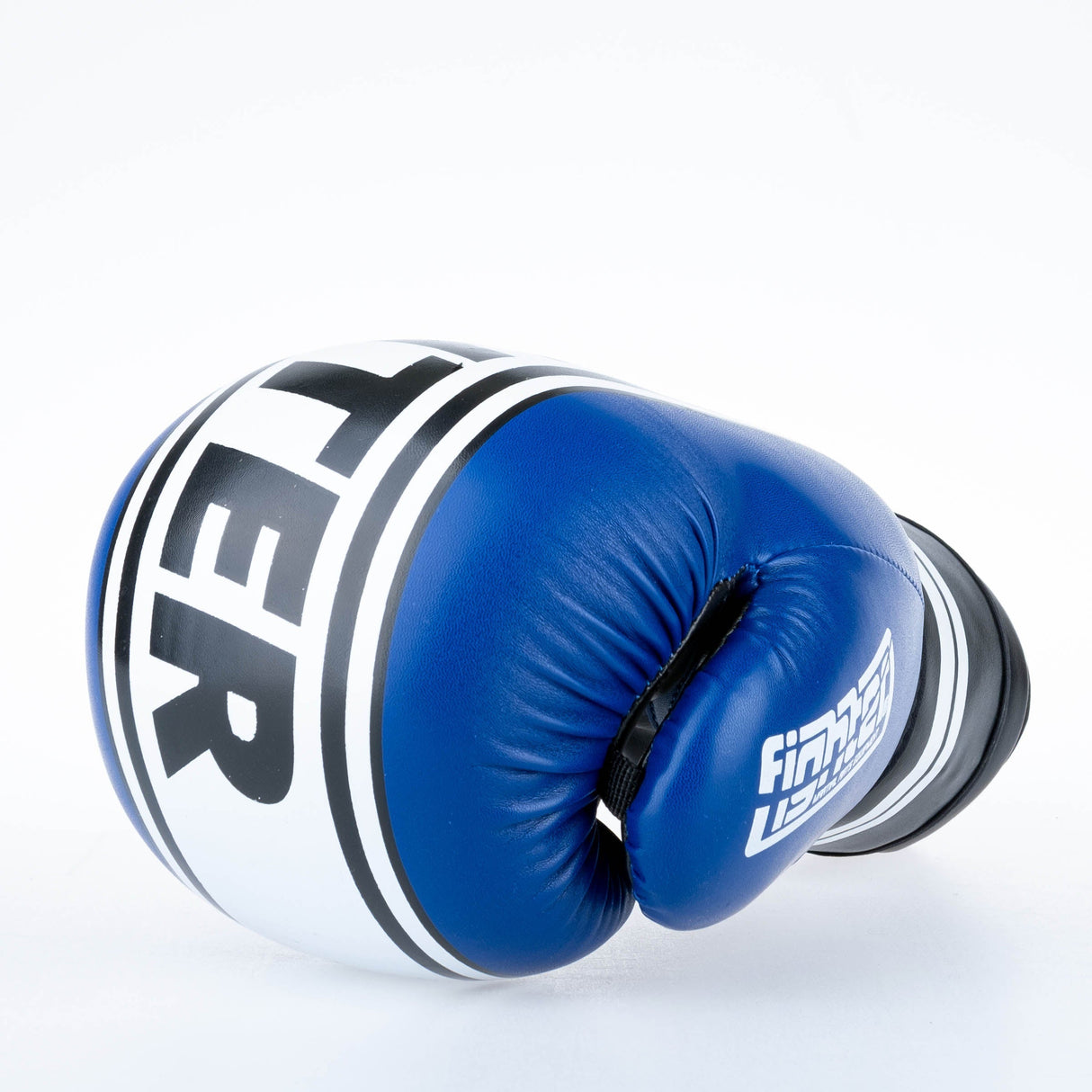 Fighter Boxhandschuhe Basic Stripe – blau