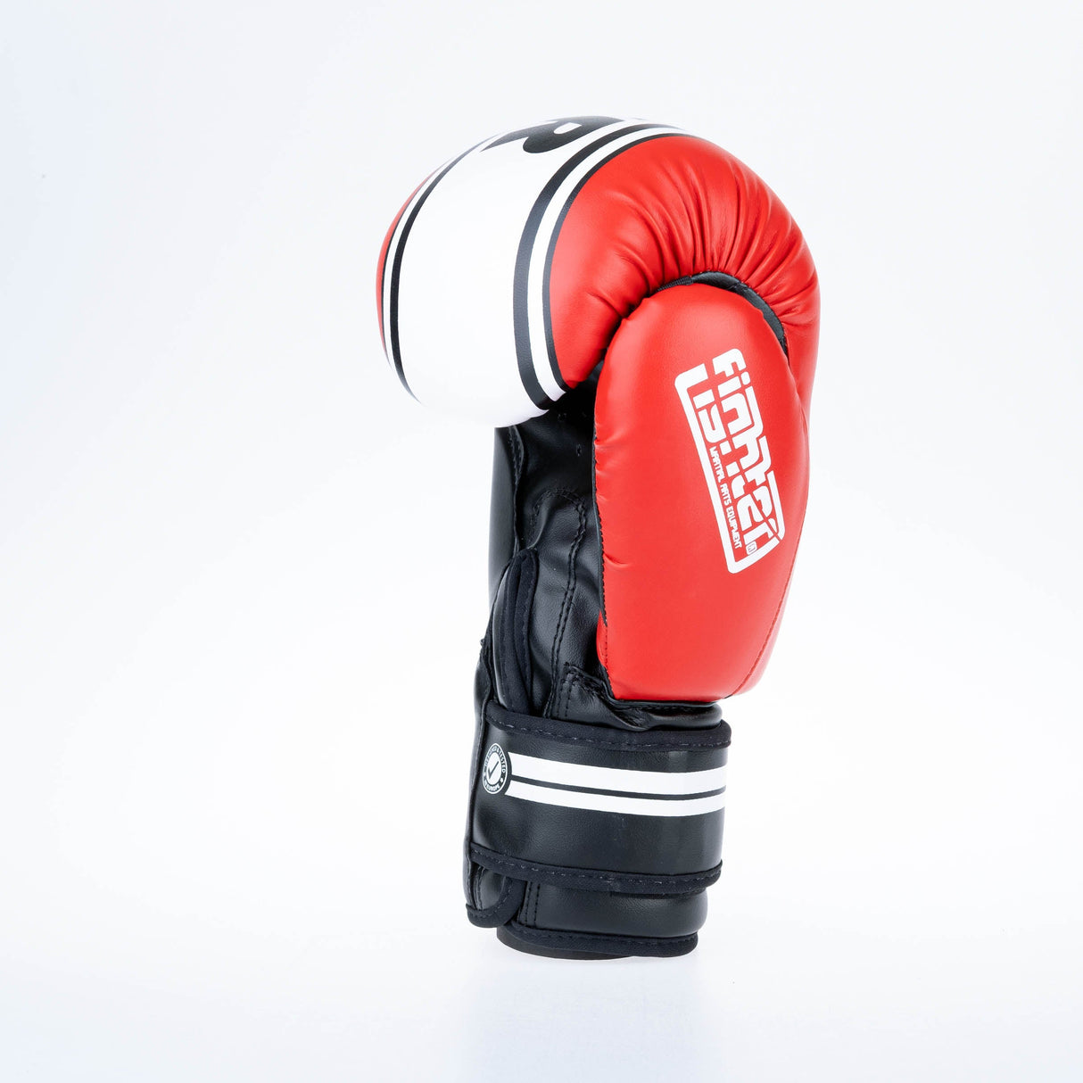Fighter Boxhandschuhe Basic Stripe – rot