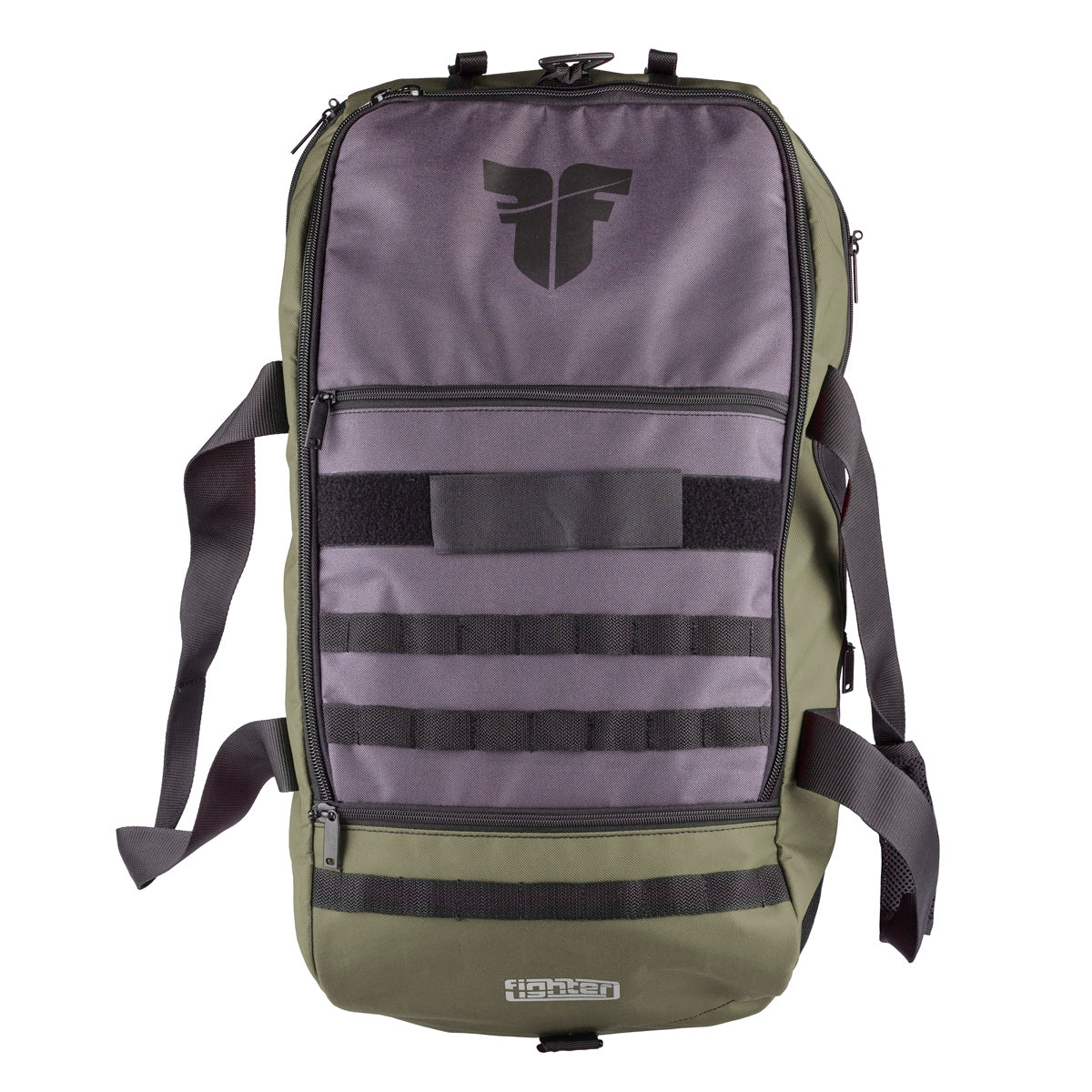 Fighter Sporttasche LINE XL – armeegrün/grau/schwarz, FTBP-03