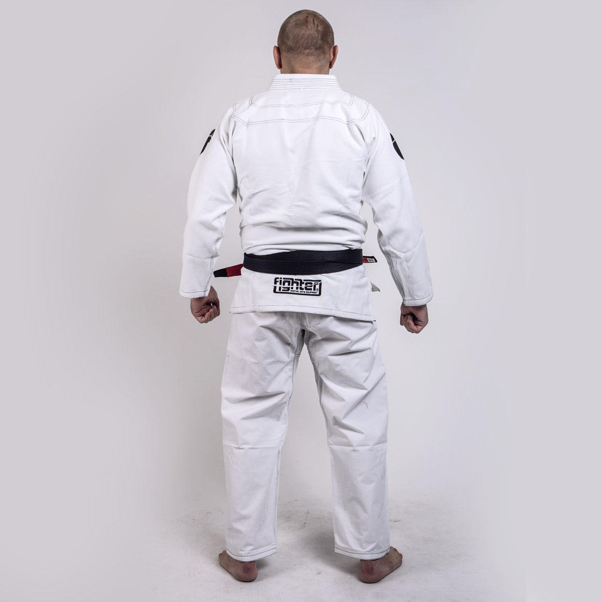 Fighter BJJ Kimono Rice Straw – weiß, BJJBW-08