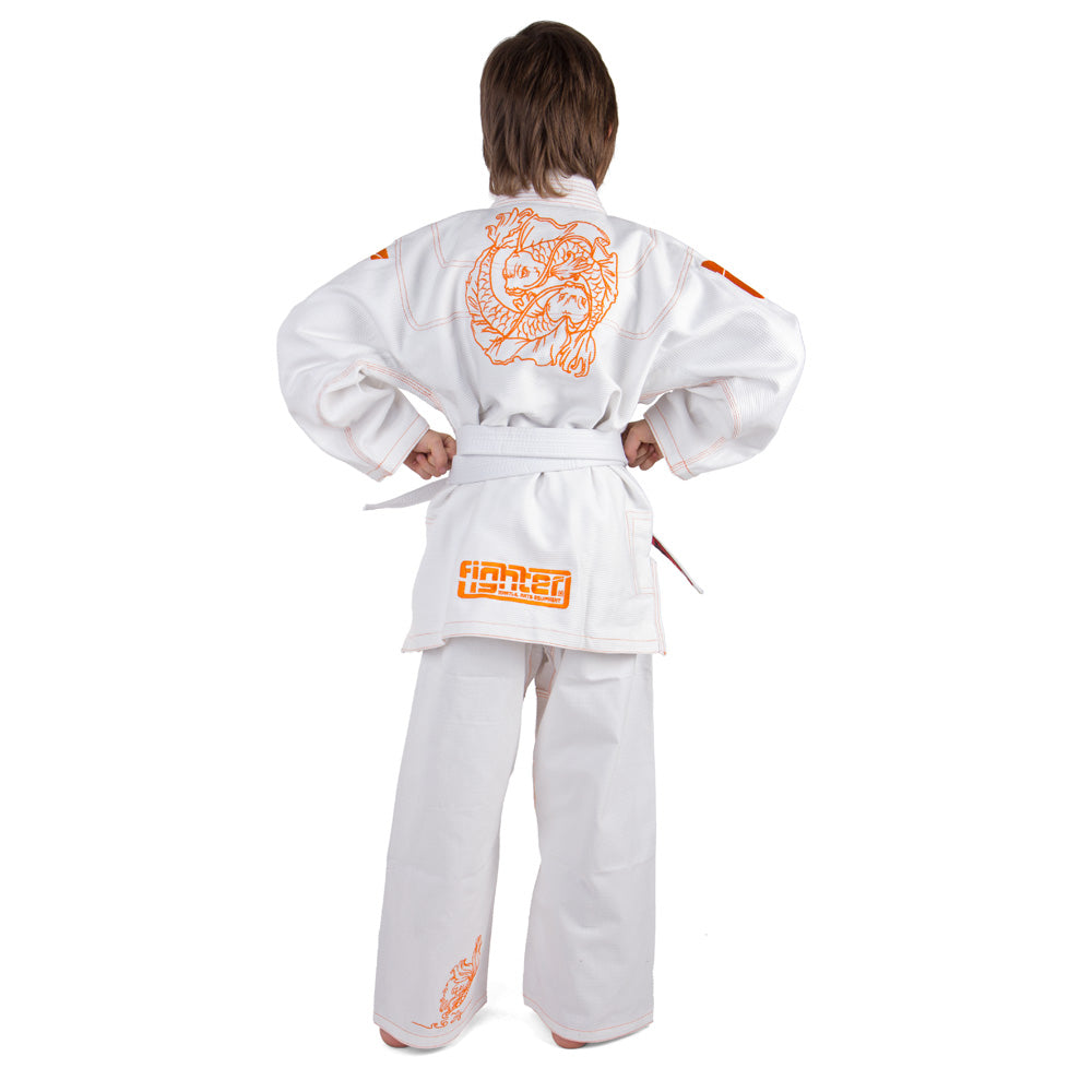 Fighter BJJ Gi Koi Fish Kids, BJJW-02