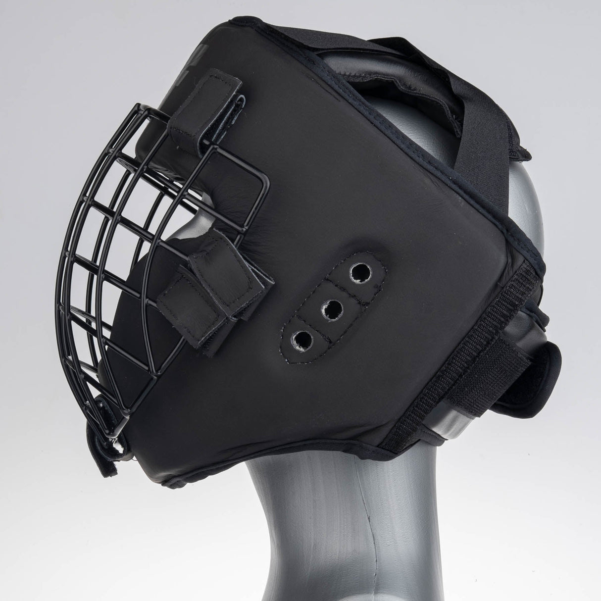 Fighter Shock Kopfschutz – mattschwarz, JE999-BLK