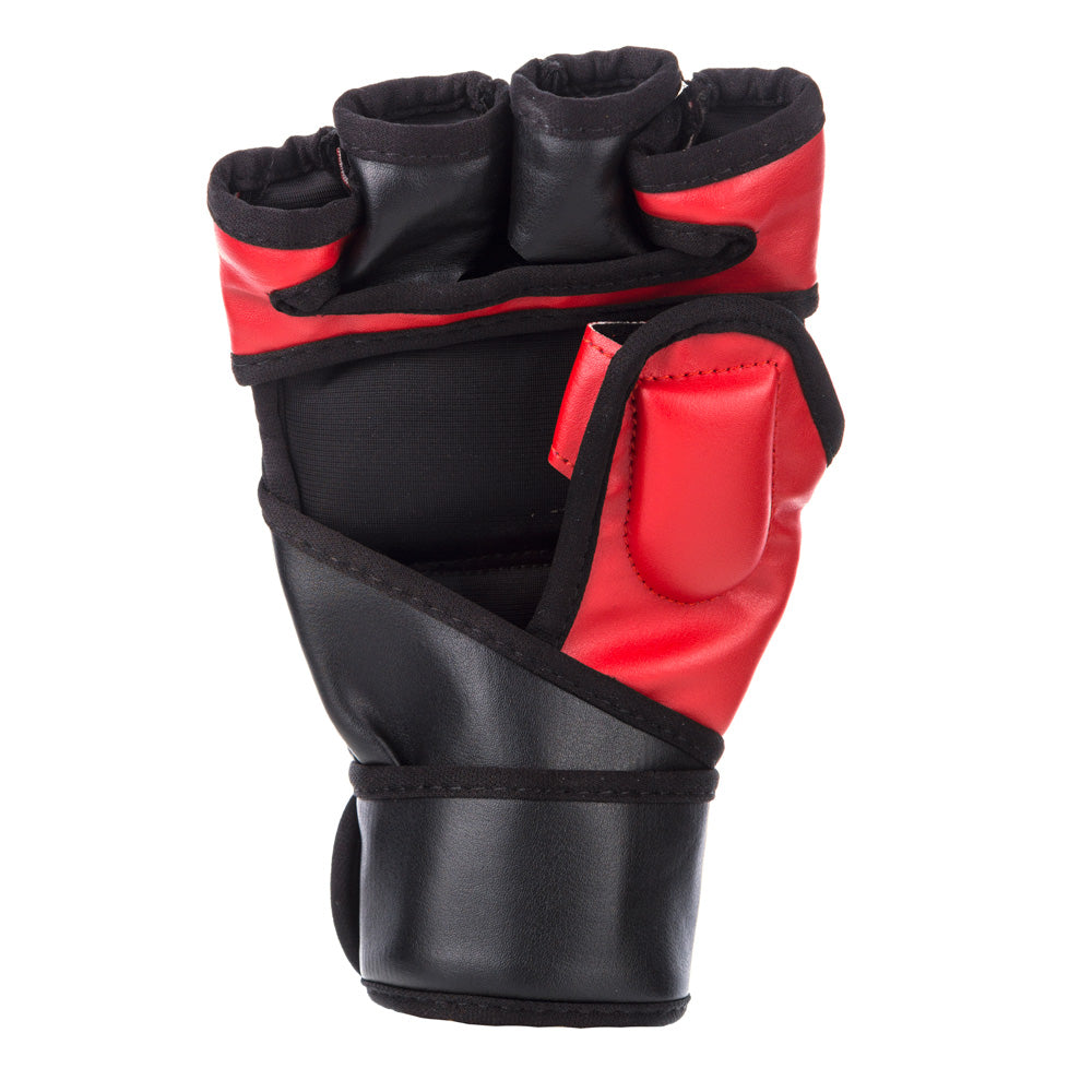 Fighter MMA-Handschuhe – schwarz/rot, FMG01
