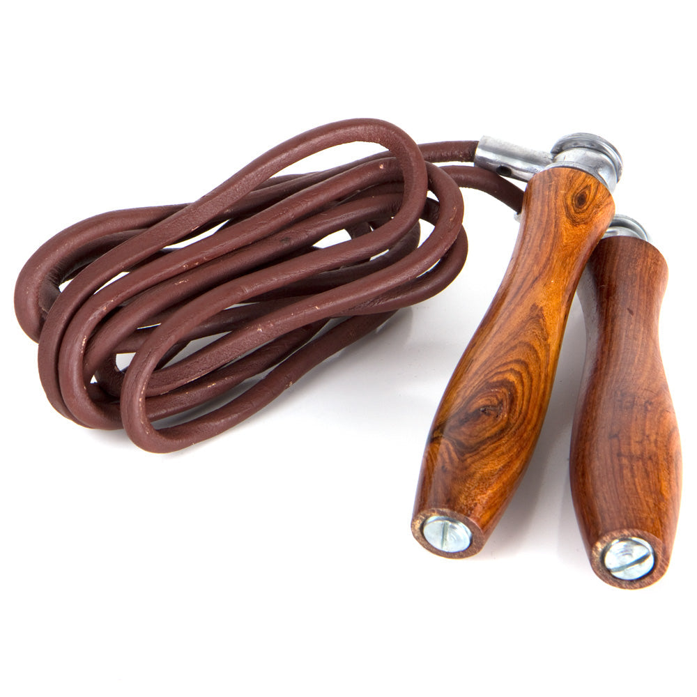 Fighter Leder-Springseil – braun, SRF-02
