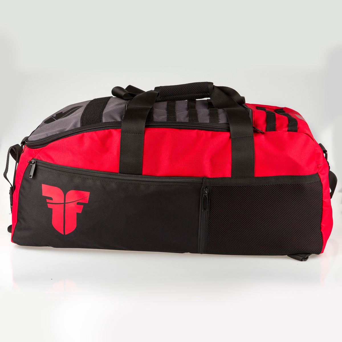 Fighter Sporttasche LINE XL – rot/grau/schwarz, FTBP-01