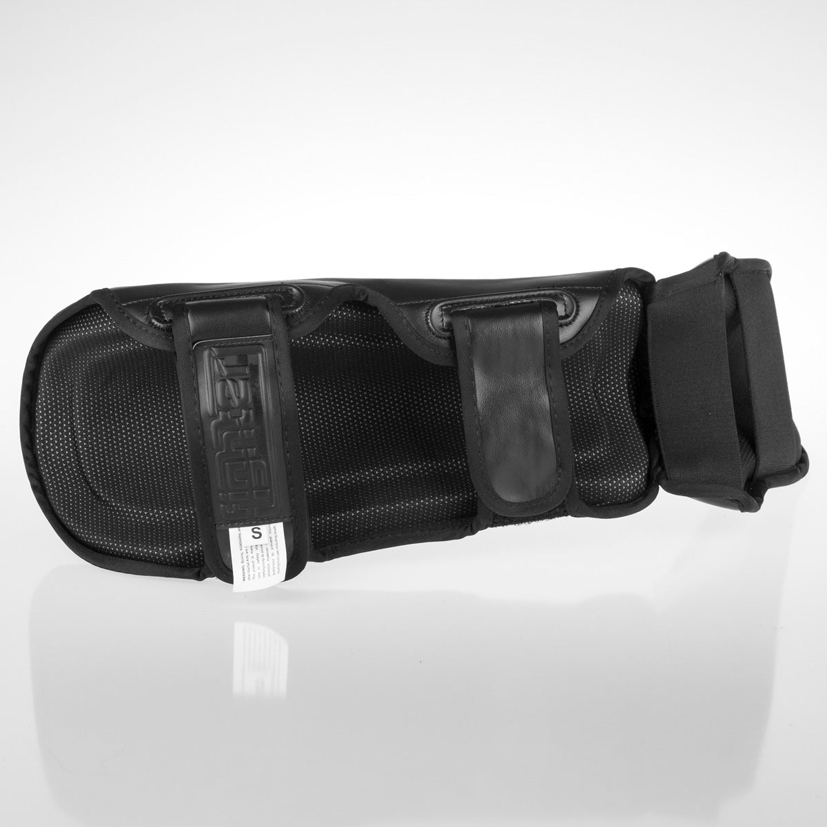 Fighter Schienbeinschoner Thai Ergo – schwarz/grau, FSG-004BG