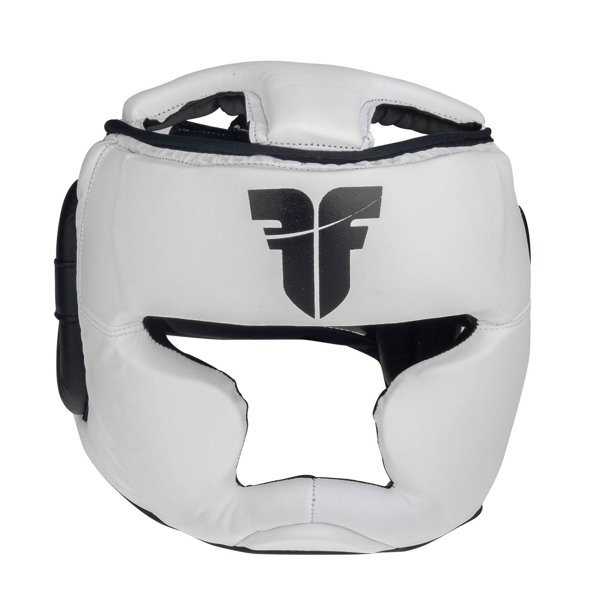 Fighter Kopfschutz Sparring – weiß/schwarz, JE1421PUWHT