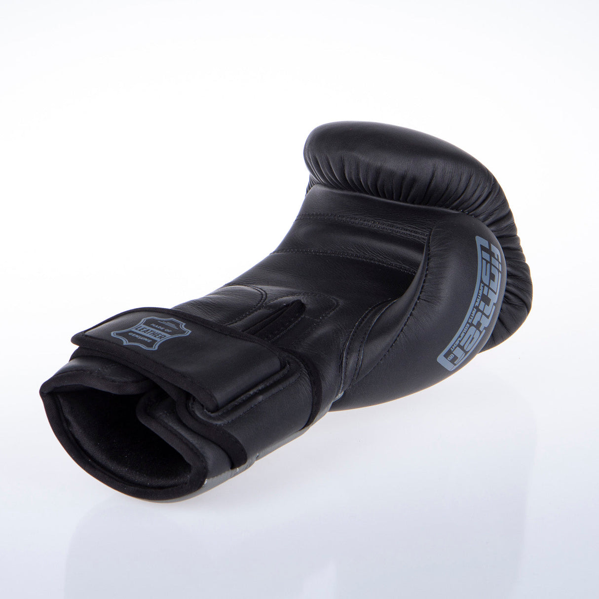 Fighter Boxhandschuhe Sparring – schwarz/grau, FBG-002-BG