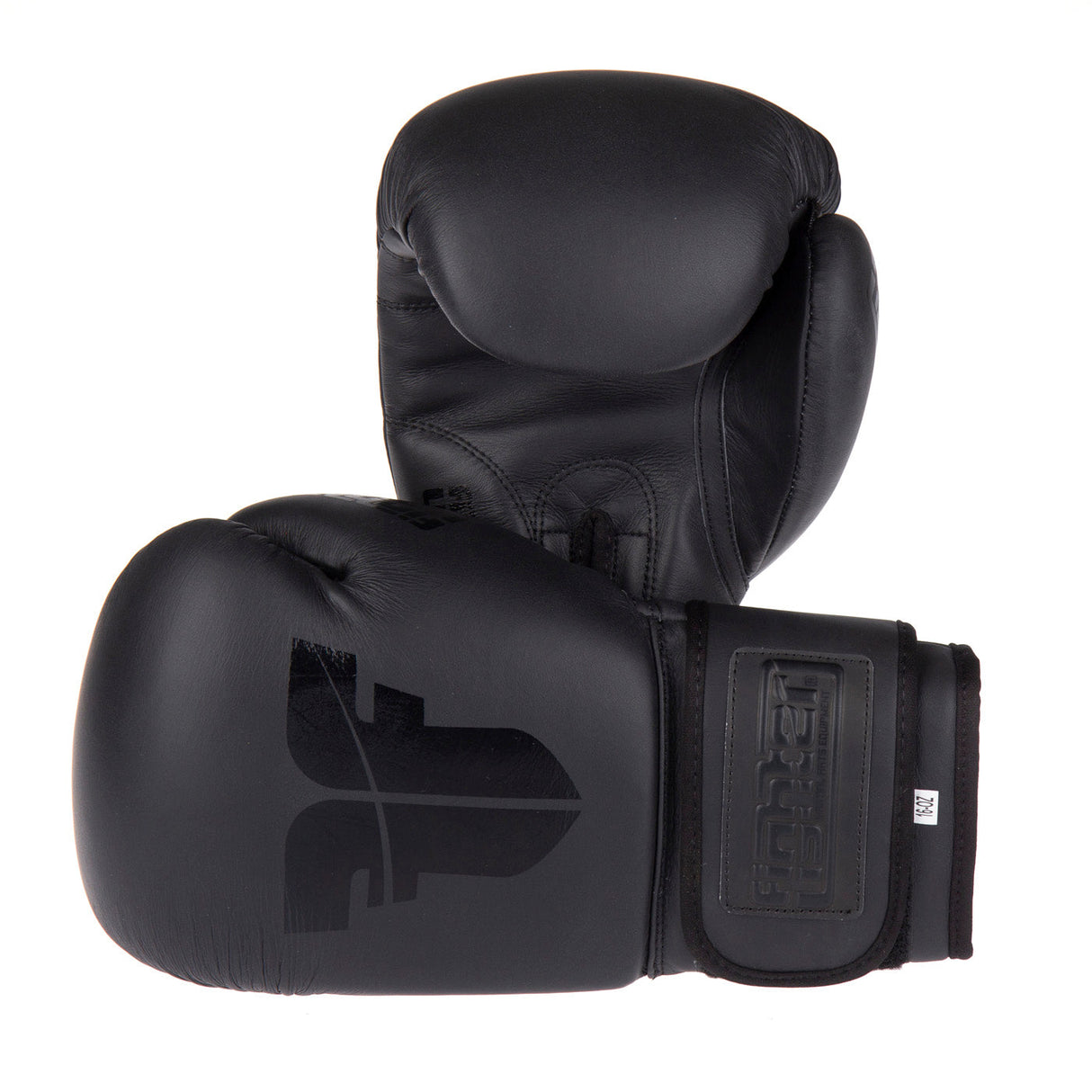Fighter Boxhandschuhe SPLIT – mattschwarz, FBG-001B