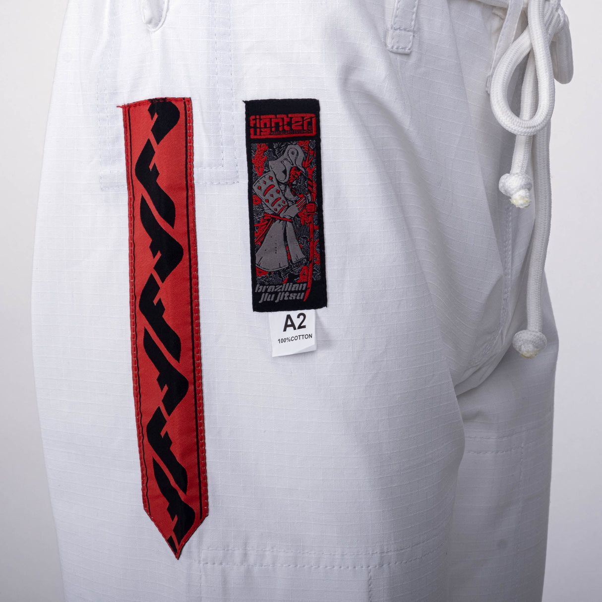 Fighter BJJ Uniform Samurai – weiß, BJJBW-N03