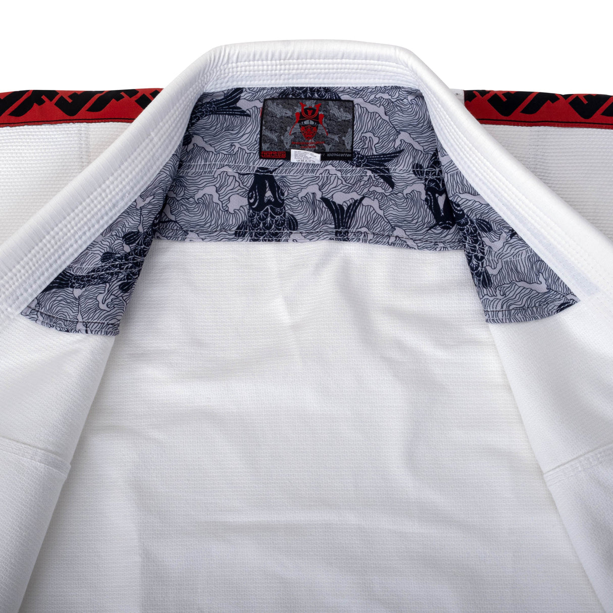 Fighter BJJ Uniform Samurai – weiß, BJJBW-N03