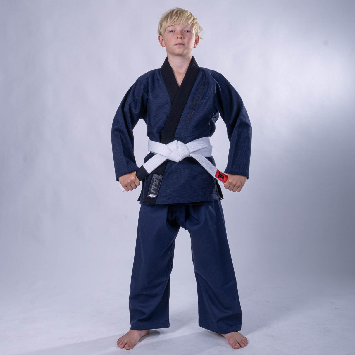 Fighter BJJ-Anzug – blau, BJJU-0402