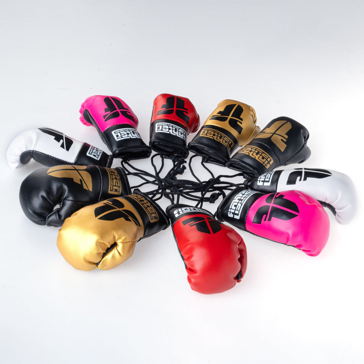 Fighter Mini-Boxhandschuhe – weiß