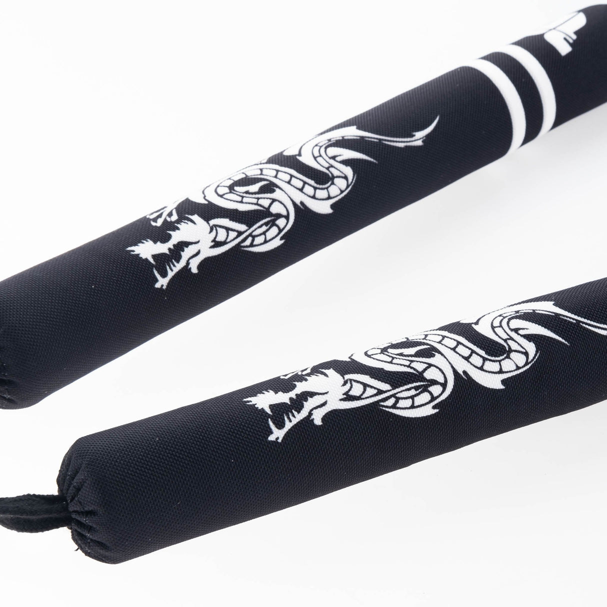 Fighter Soft Nunchaku – Drache – schwarz/weiß