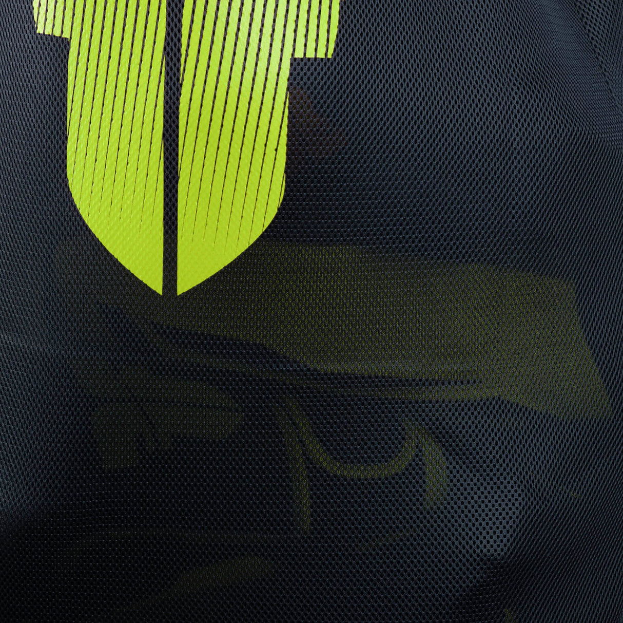 Rucksack Fighter Mesh – schwarz/gelb