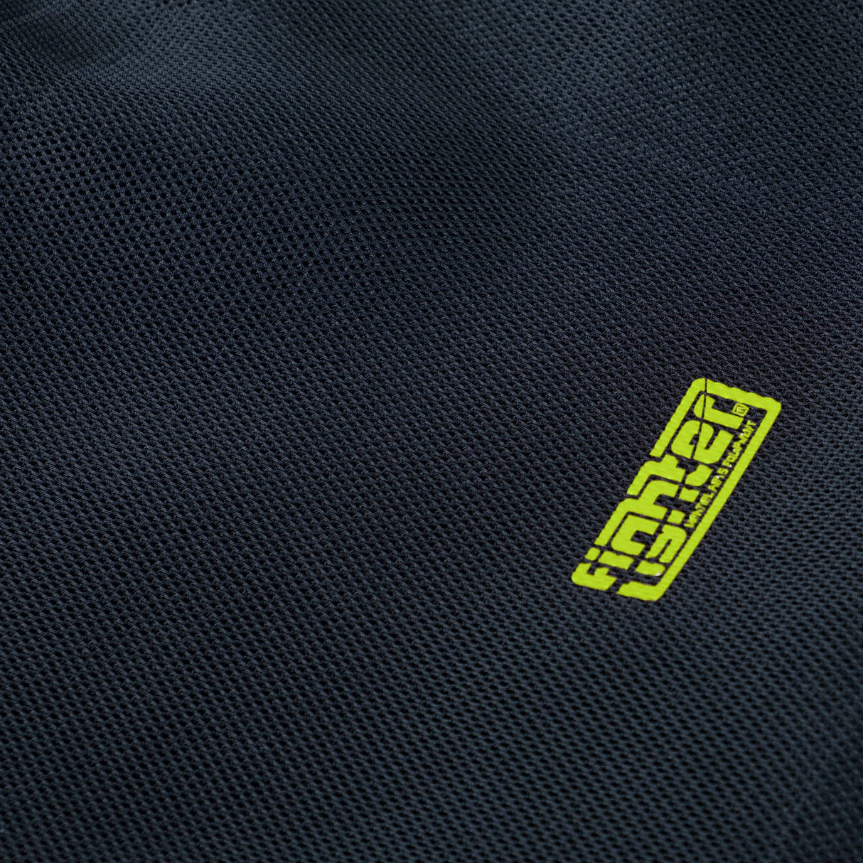 Rucksack Fighter Mesh – schwarz/gelb