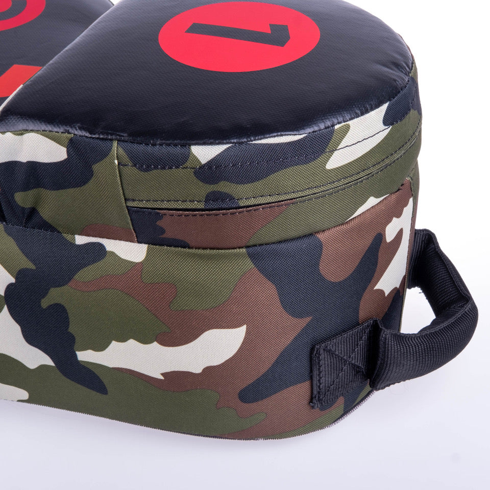 Fighter Dummy Shield für Power Wall – schwarz/Camouflage, FPWS-03-CB
