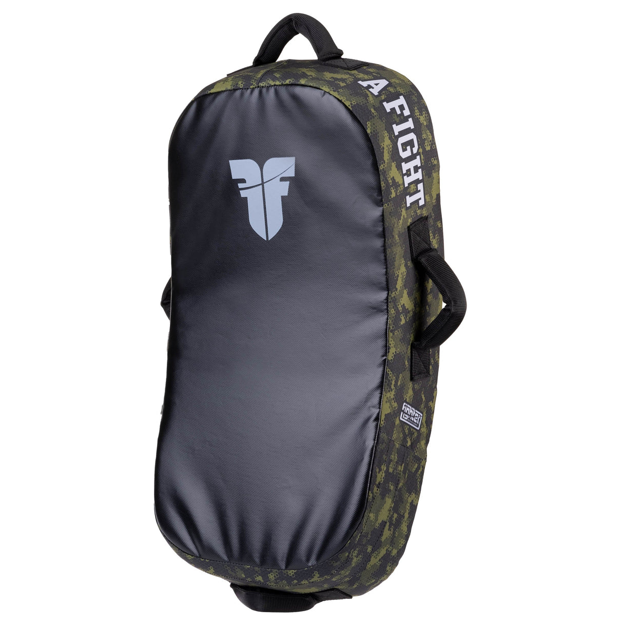 Fighter Kicking Shield – MULTI GRIP – Life is a Fight – Green Camo, FKSH-27