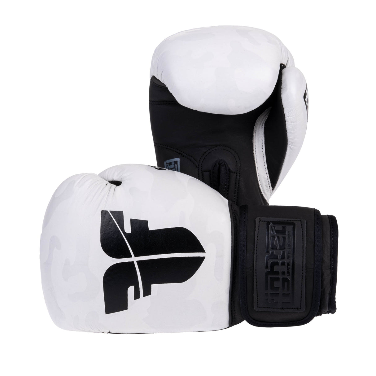Fighter Boxhandschuhe SIAM – weiß camouflage, FBG-003CWHG