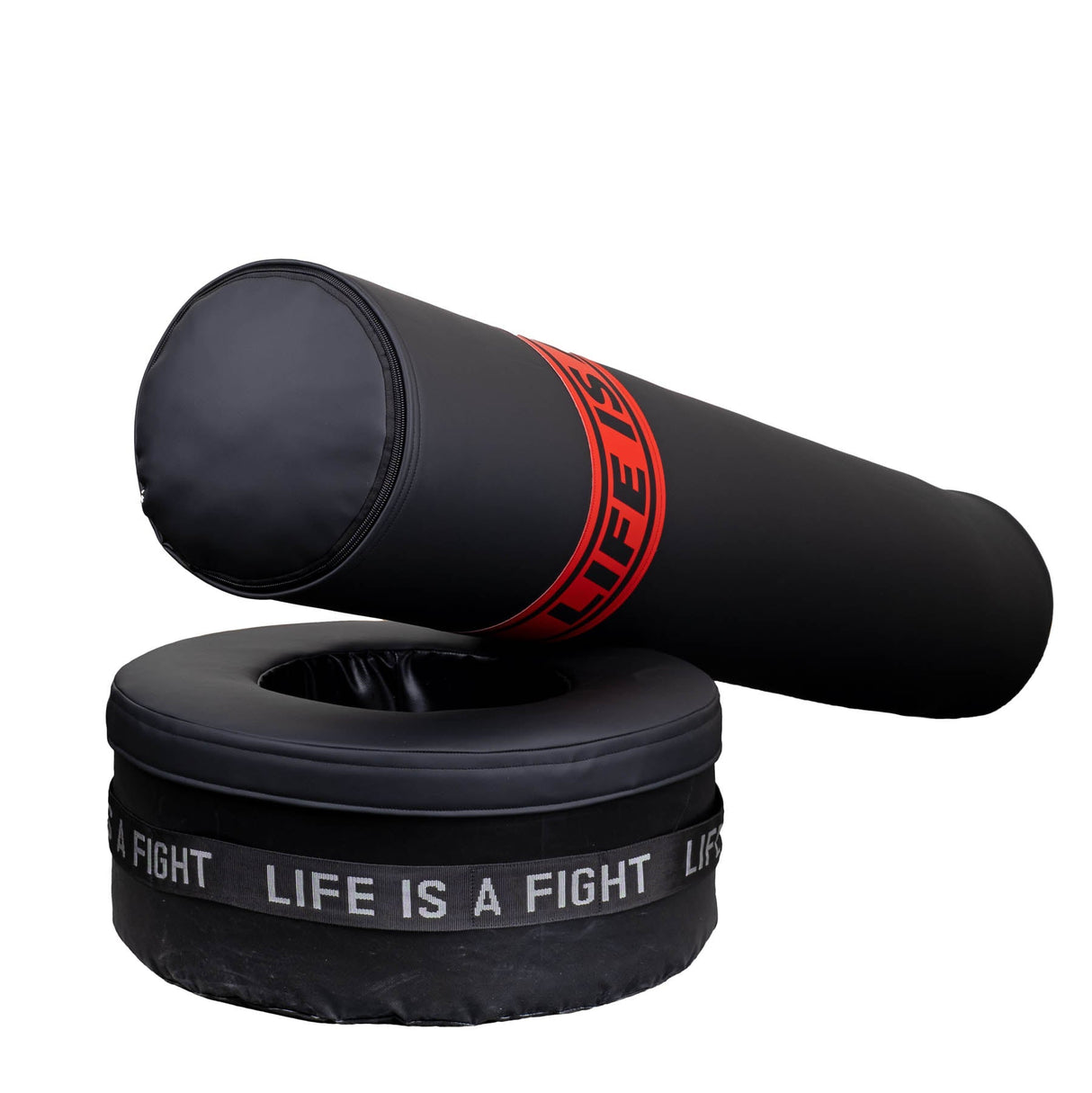 Fighter Freistehender Boxsack EASY – schwarz/rot