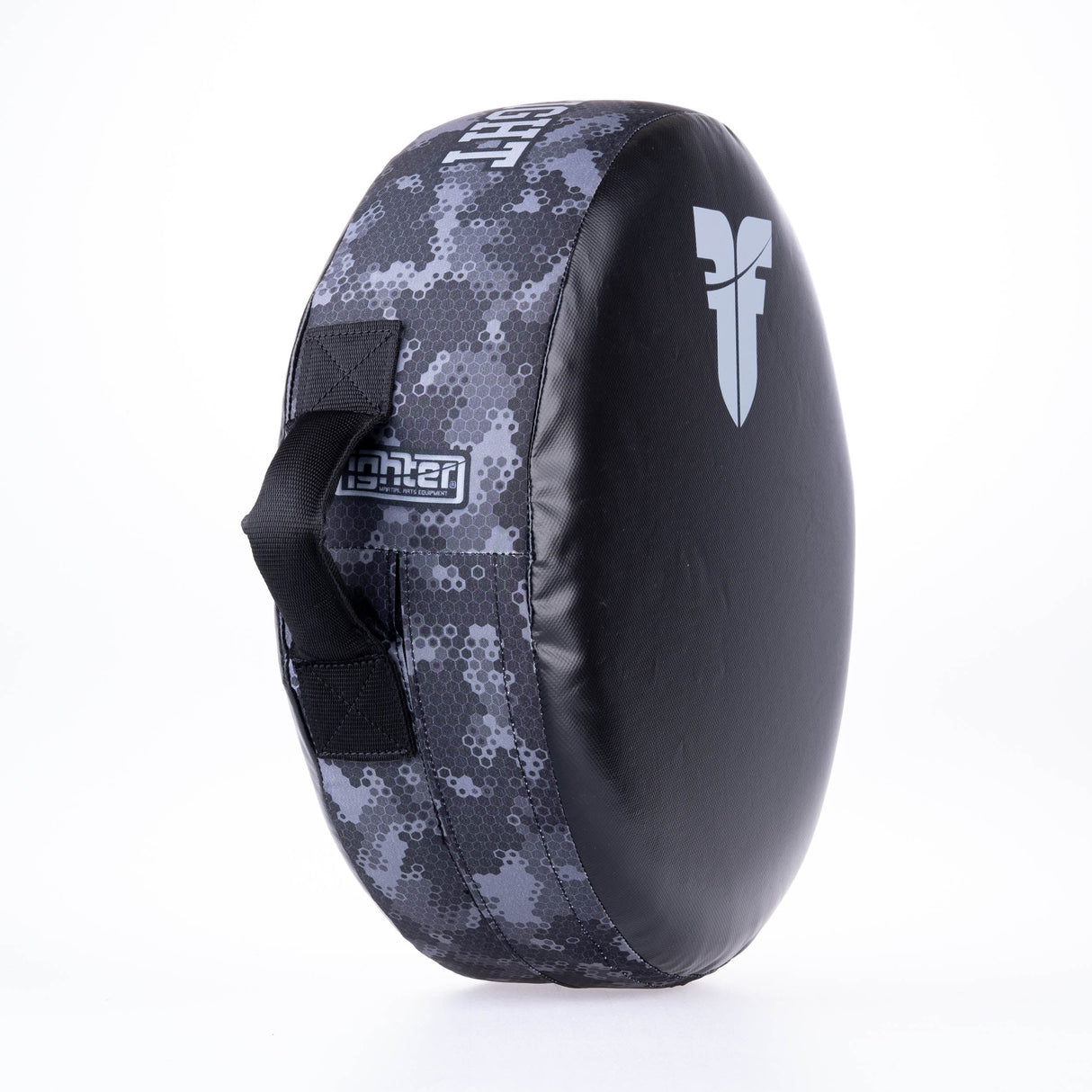 Produkte Fighter Round Shield – Life Is A Fight – Grey Camo, FKSH-33
