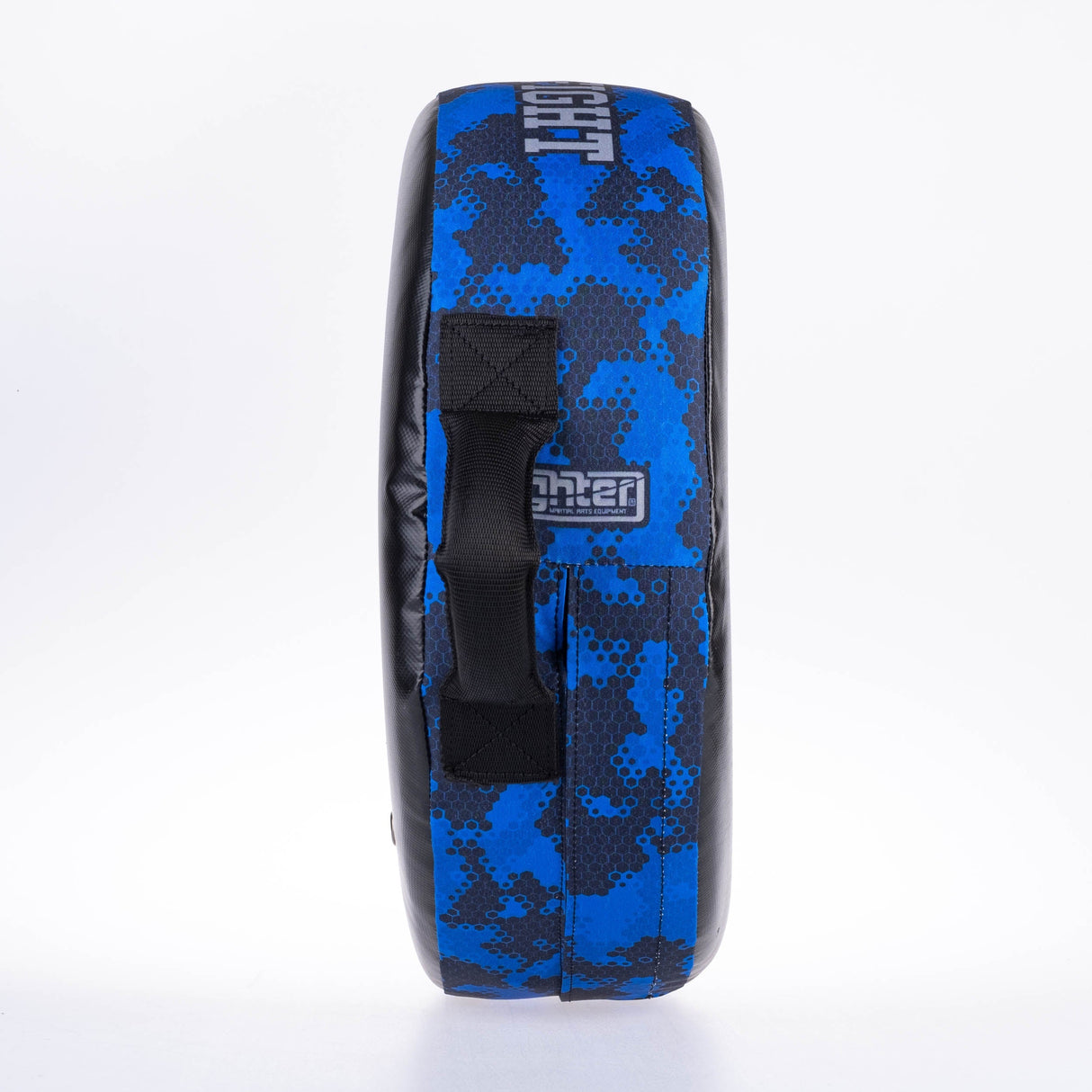 Fighter Round Shield – Life Is A Fight – Blau Camo, FKSH-35