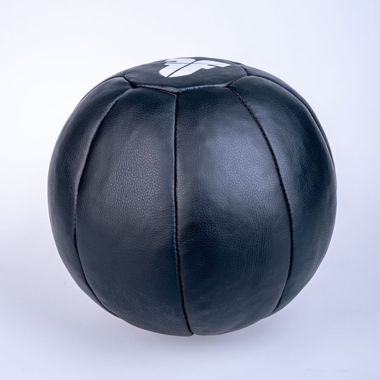 Fighter Leder-Medizinball – schwarz, FMDCB-02