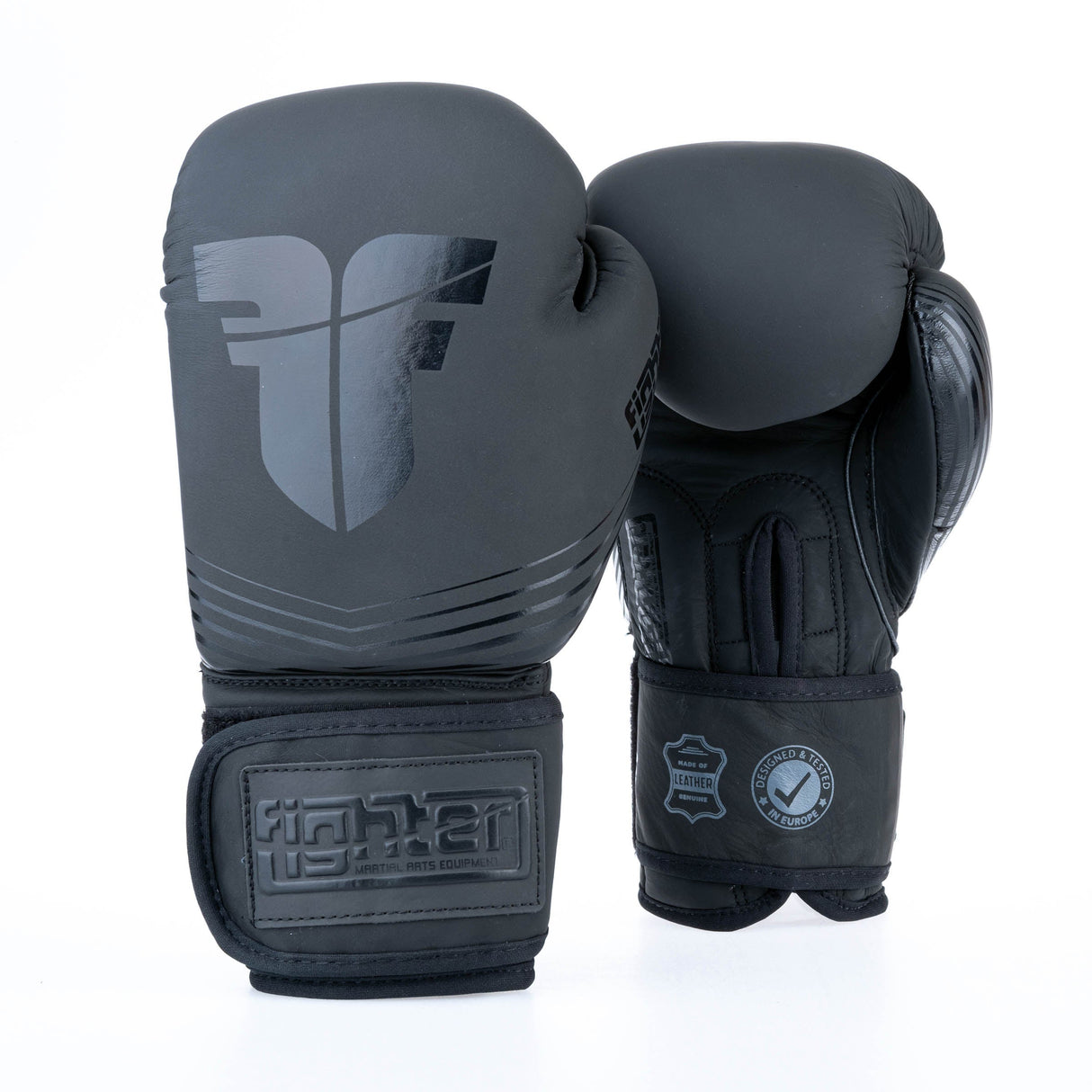Boxhandschuhe SPLIT Stripes – schwarz