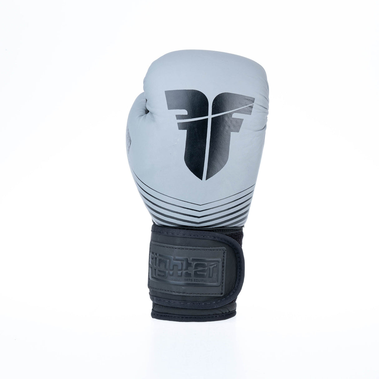 Fighter Boxhandschuhe SPLIT Stripes – grau/schwarz
