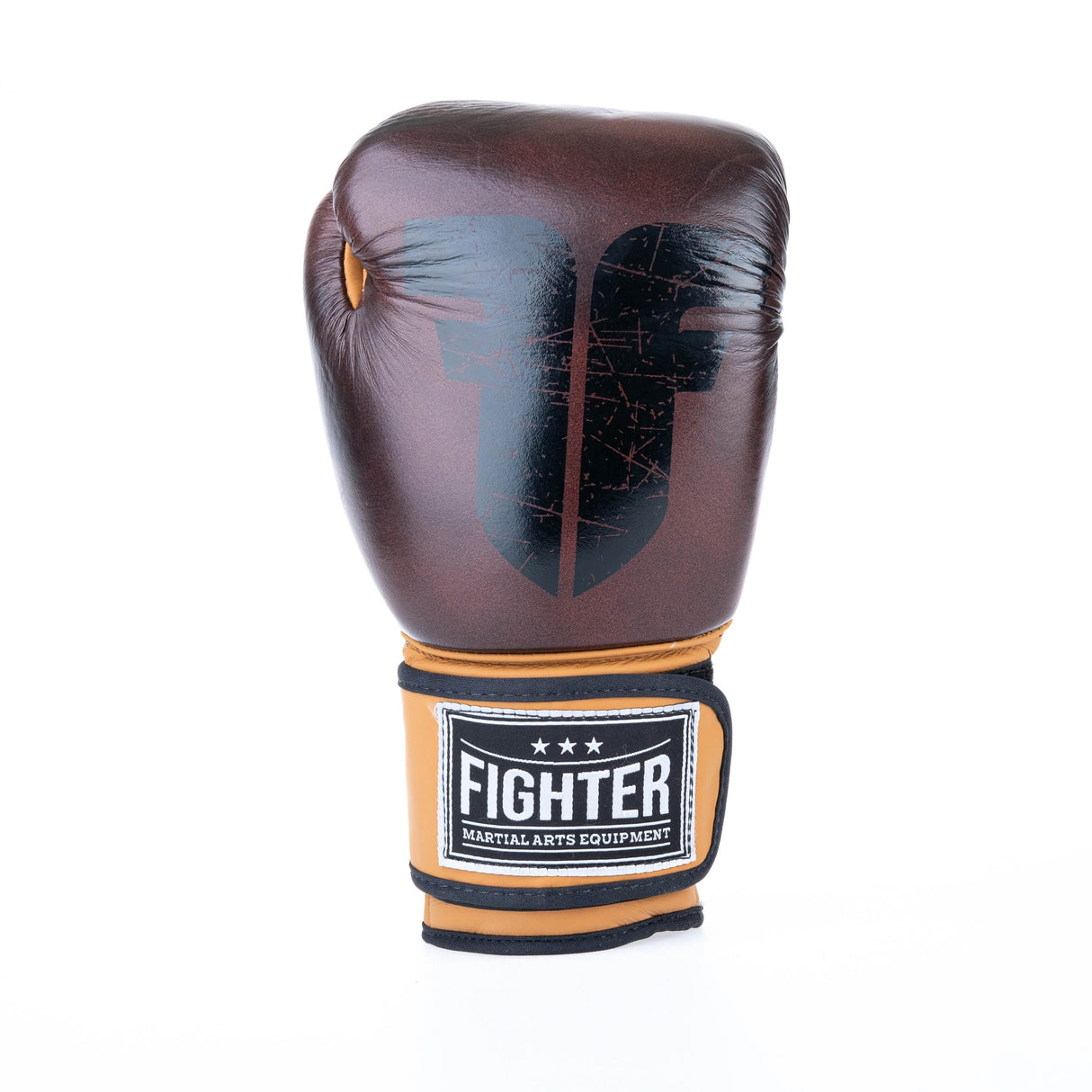Fighter Boxhandschuhe Retro – braun