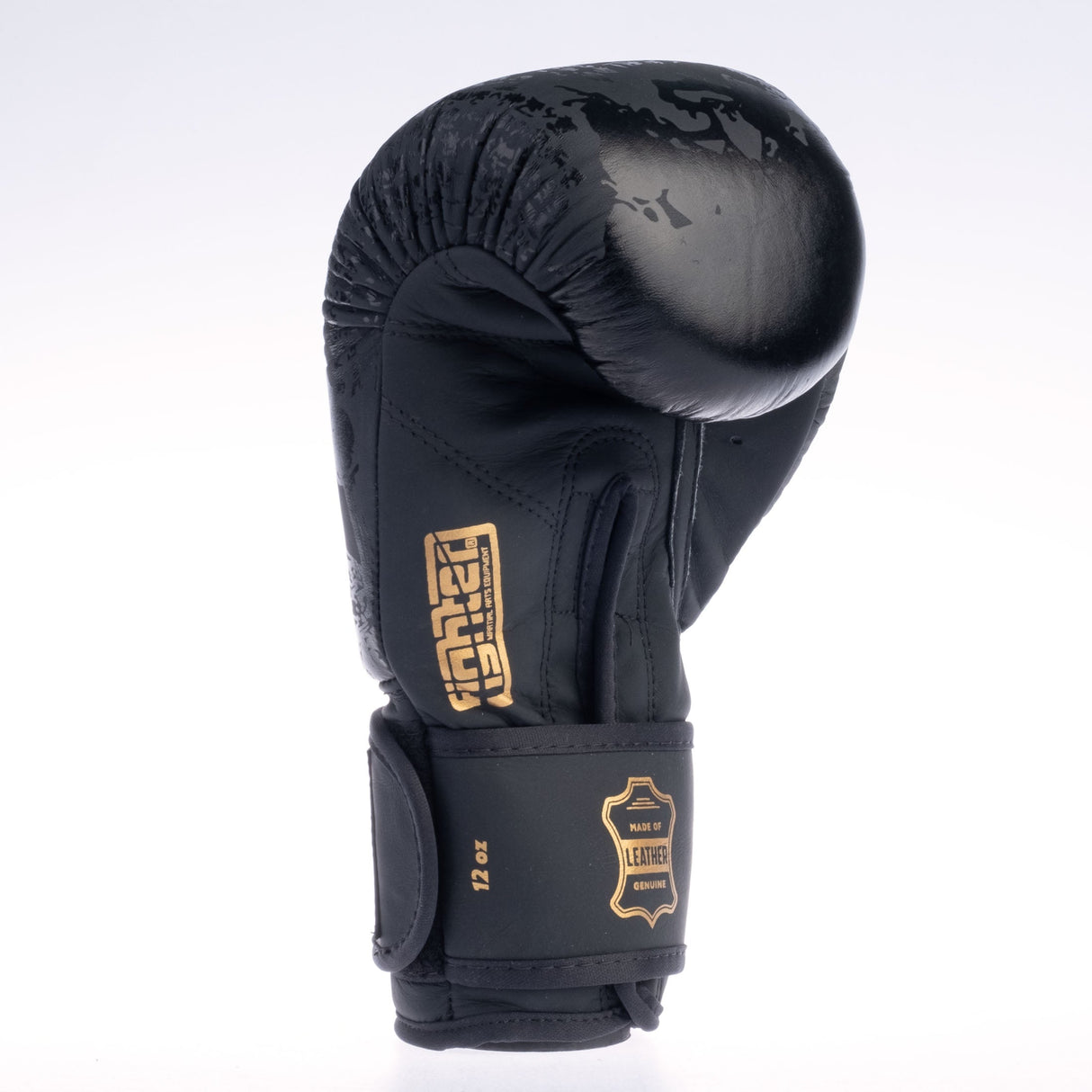 Fighter Samurai Boxhandschuhe – schwarz/gold, FBG-006-SBK