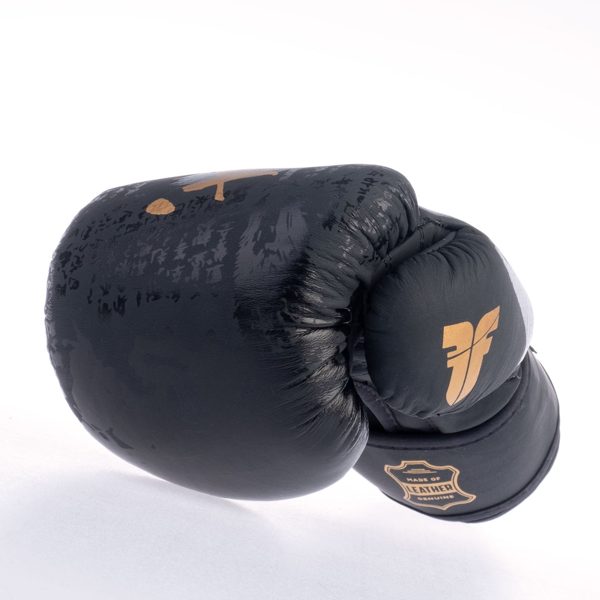 Fighter Samurai Boxhandschuhe – schwarz/gold, FBG-006-SBK