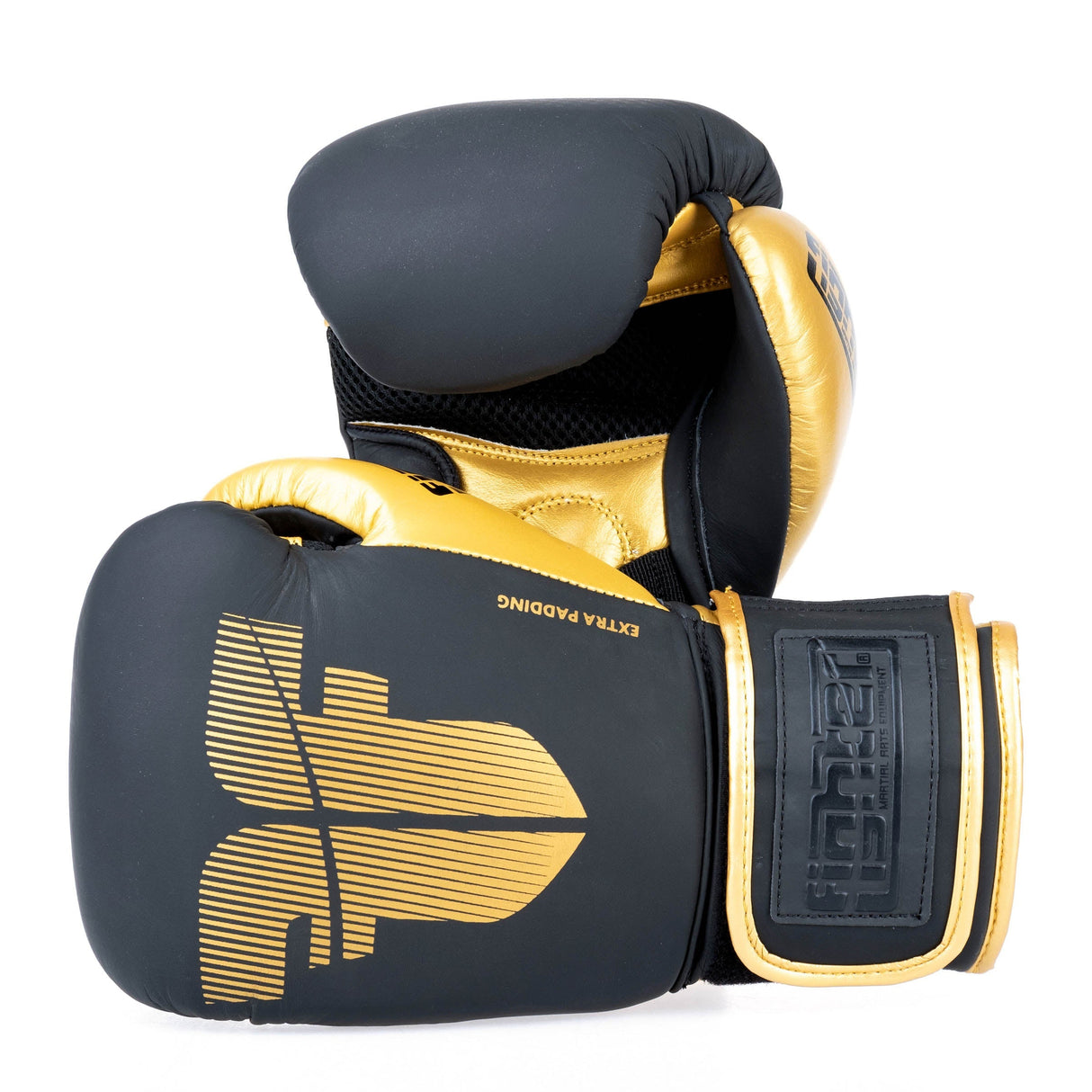 Fighter Boxhandschuhe Secure Fit – schwarz/gold