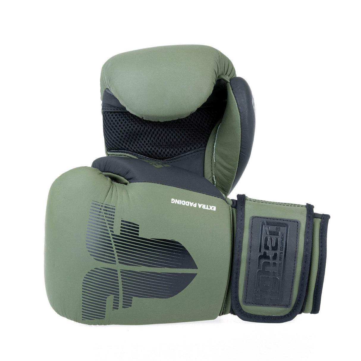 Fighter Boxhandschuhe Secure Fit – khaki/schwarz