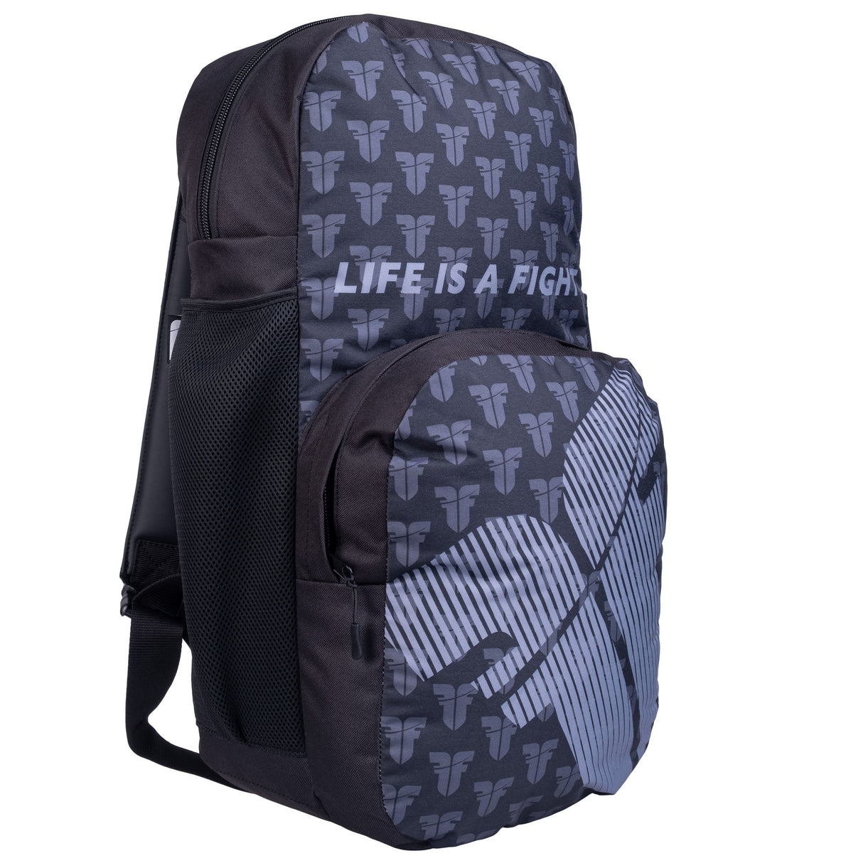 Fighter Rucksack M – schwarzes Logo, FBG-25-LG-BK