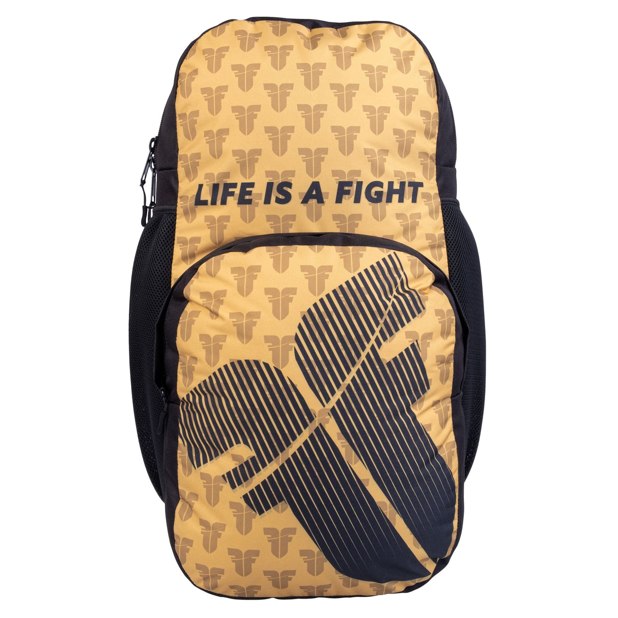 Fighter Rucksack M – goldenes Logo, FBG-25-LG-GD