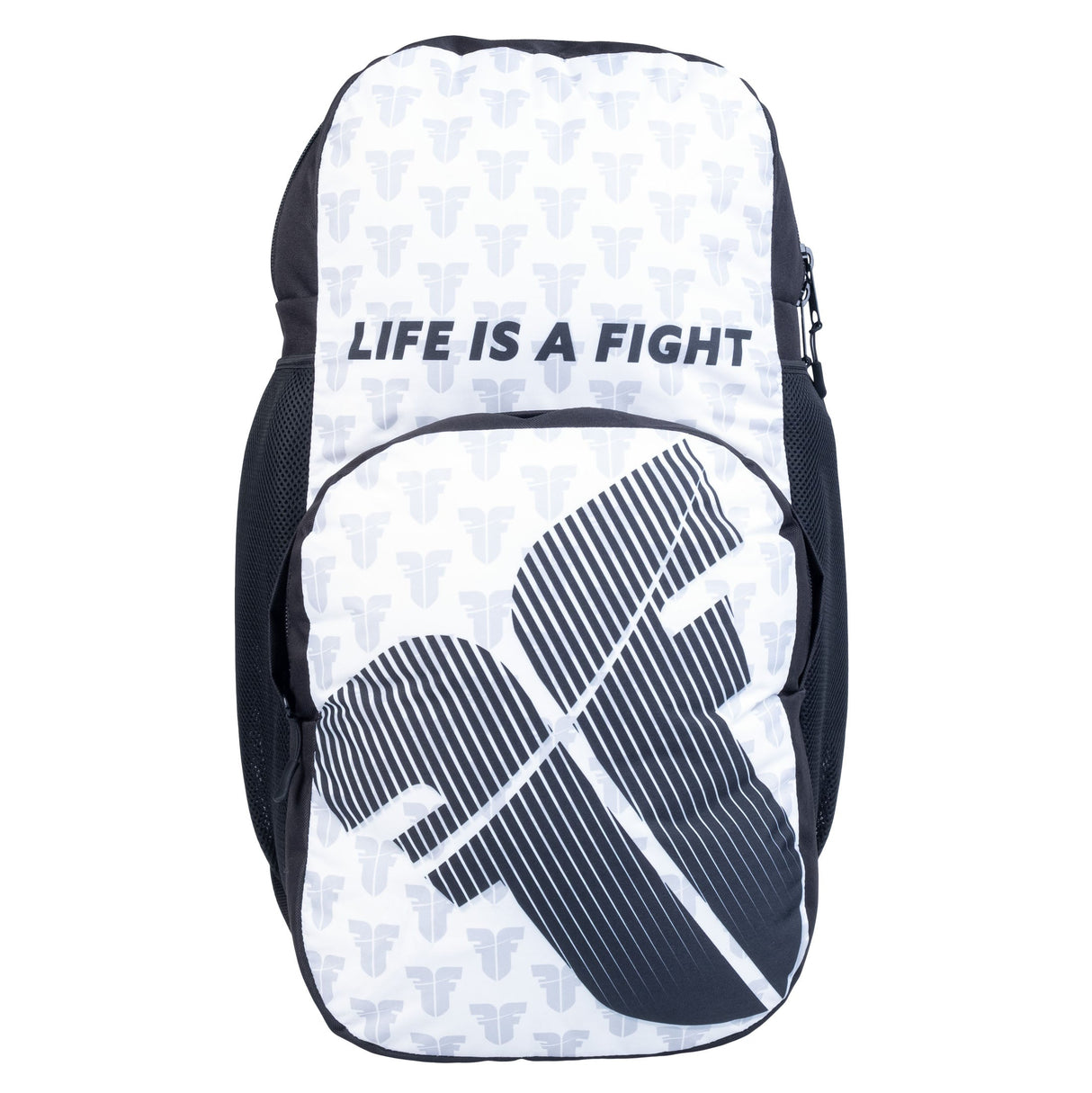 Fighter Rucksack M – weißes Logo, FBG-25-LG-WH