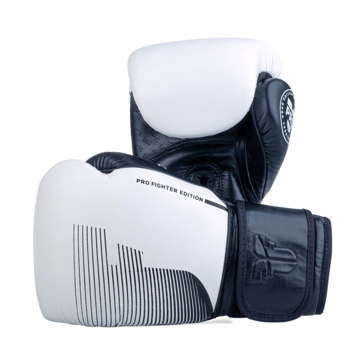 Fighter Boxhandschuhe Pro – weiß, FBG-PRO-001