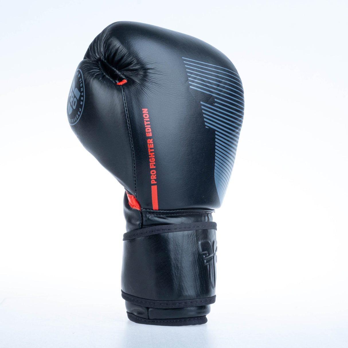 Fighter Boxhandschuhe Pro – schwarz, FBG-PRO-002
