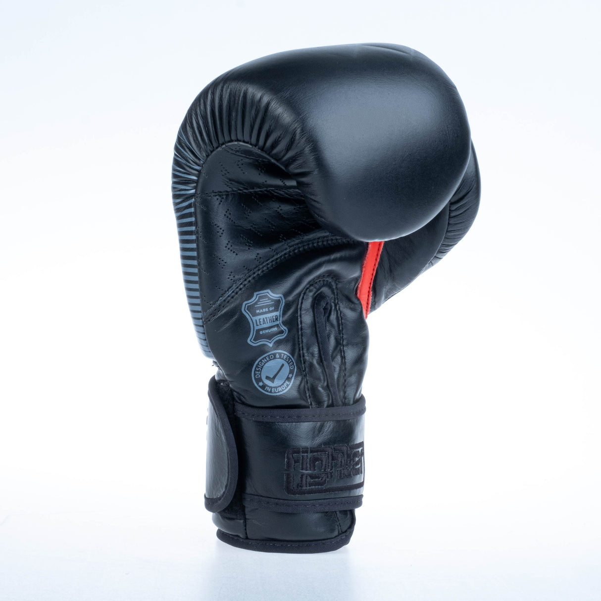 Fighter Boxhandschuhe Pro – schwarz, FBG-PRO-002