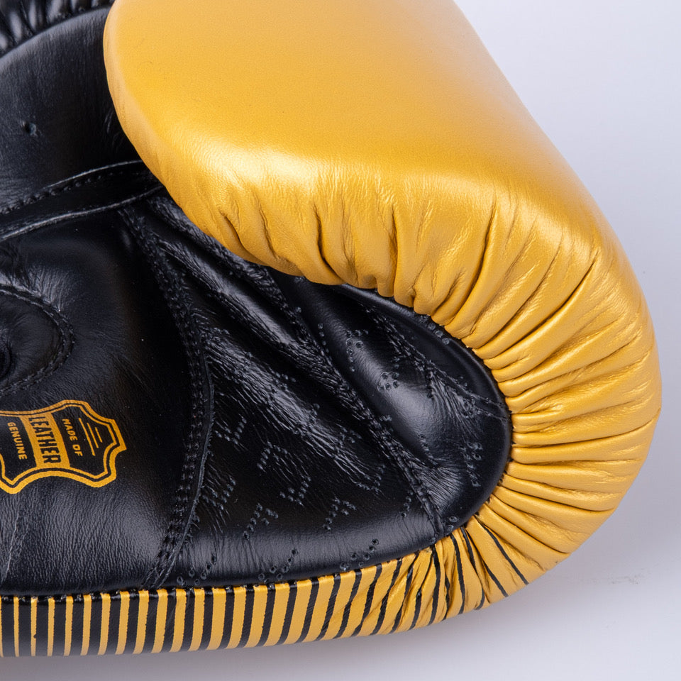 Fighter Pro Boxhandschuhe – gold/schwarz, FBG-PRO-005