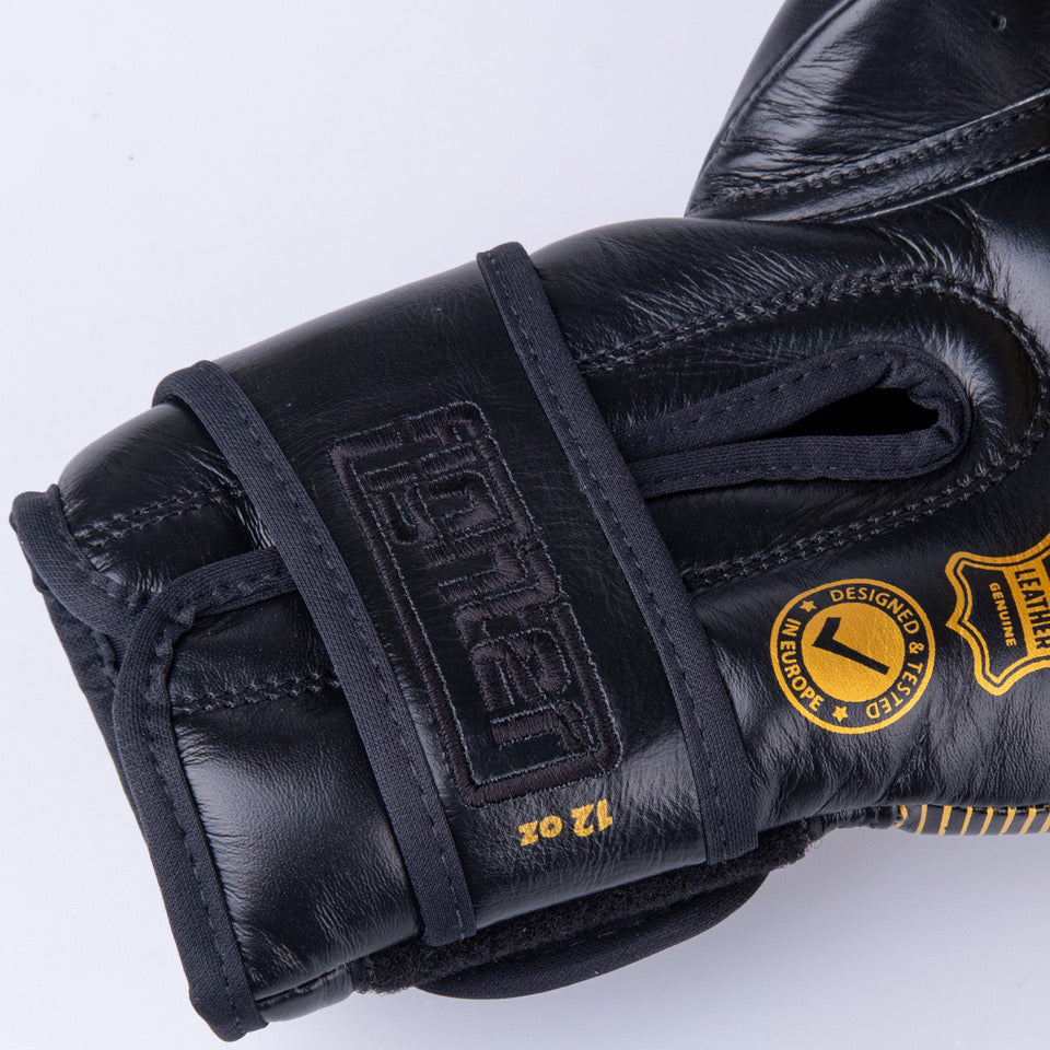 Fighter Pro Boxhandschuhe – gold/schwarz, FBG-PRO-005