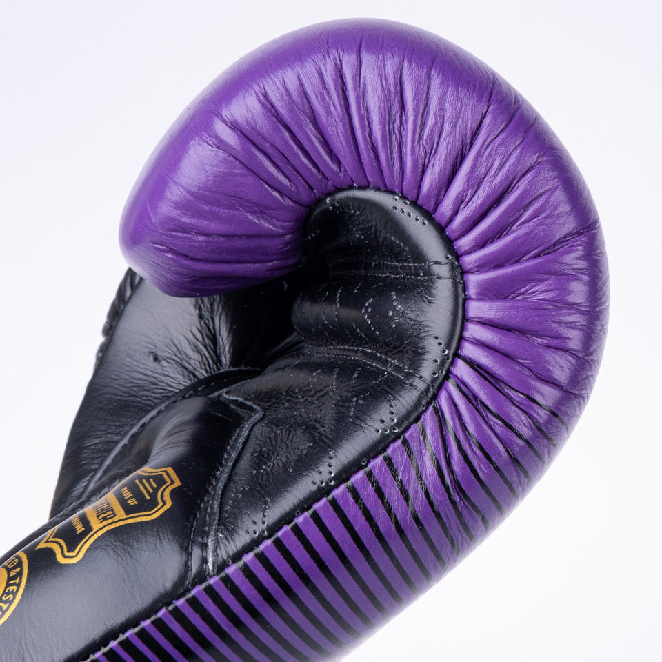 Fighter Pro Boxhandschuhe – lila/schwarz, FBG-PRO-006