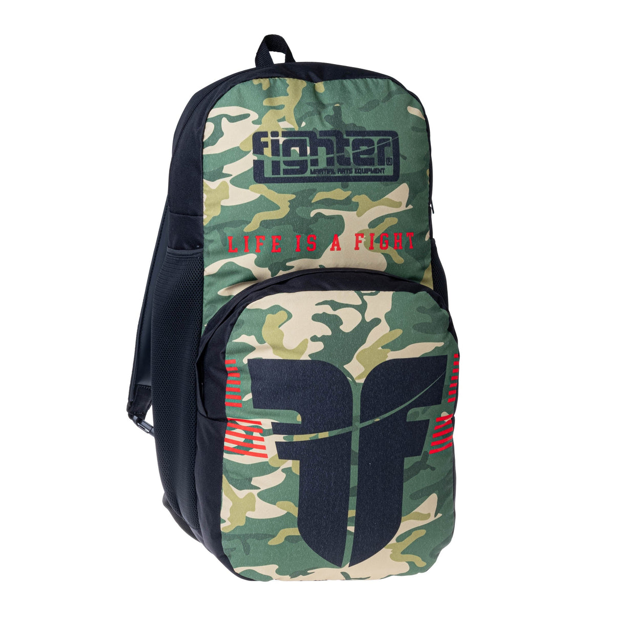 Fighter Backpack Squad – grünes Camouflage-Muster