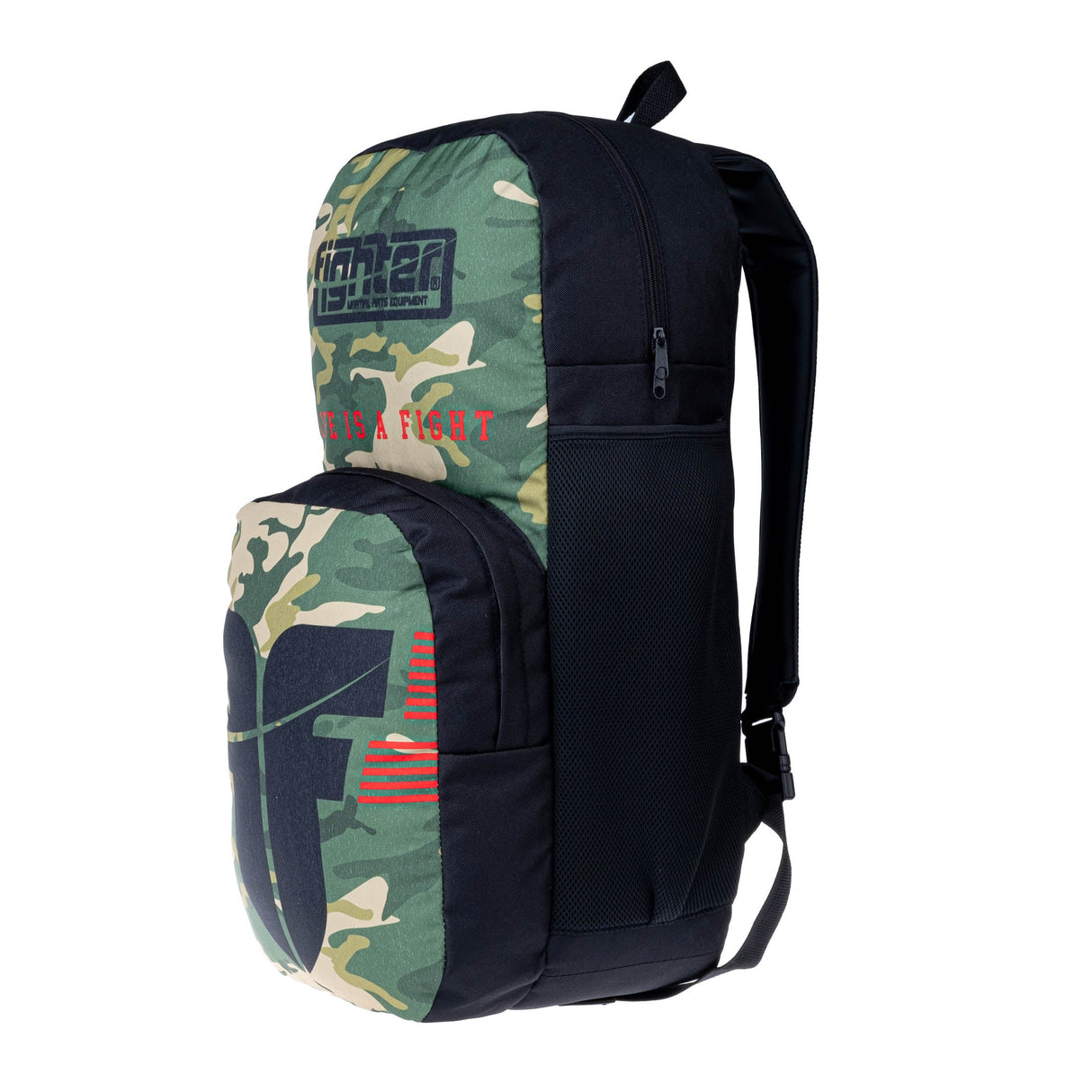 Fighter Backpack Squad – grünes Camouflage-Muster