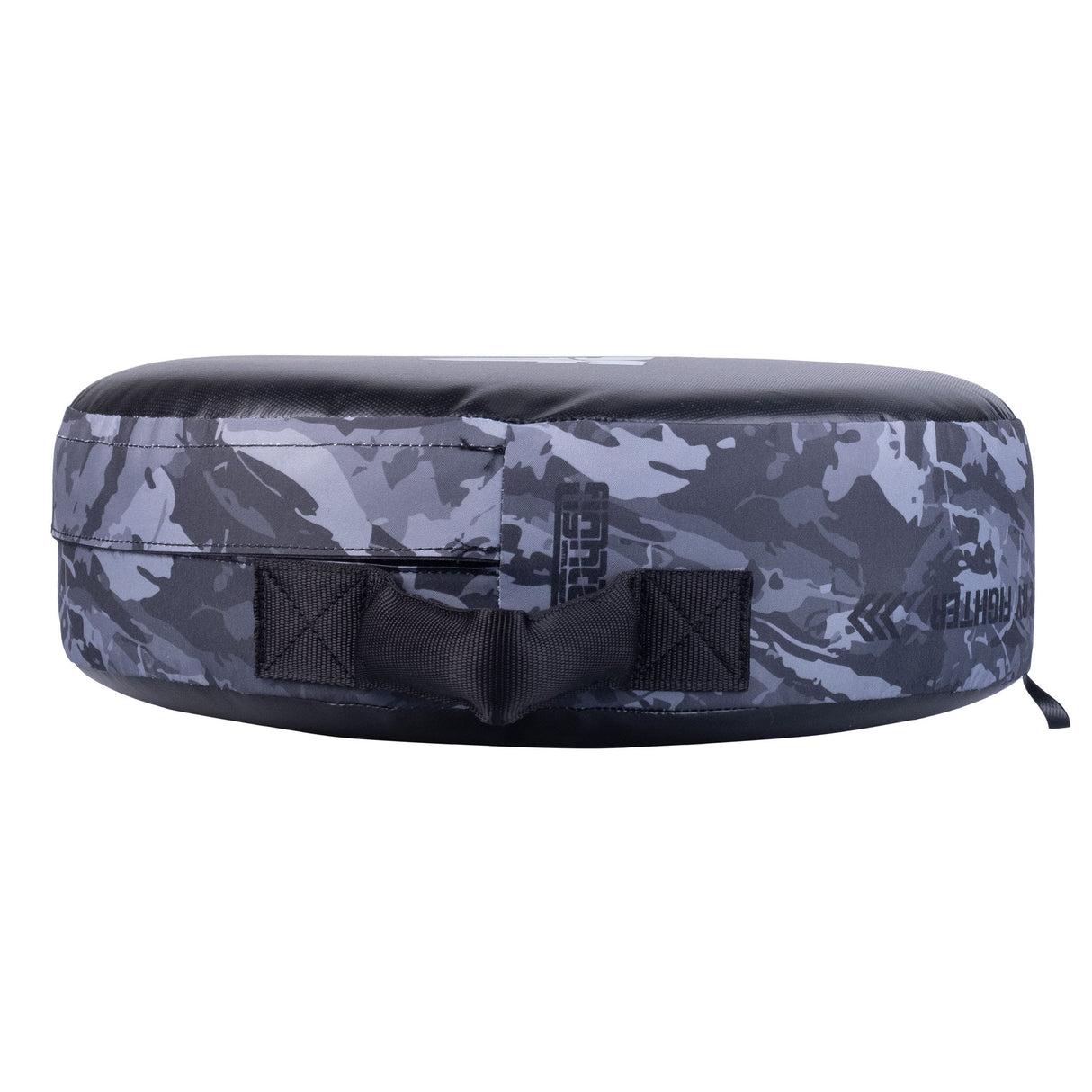 Fighter Round Shield – Busch-Camouflage-Grau, FKSH-RD-BCM-GY